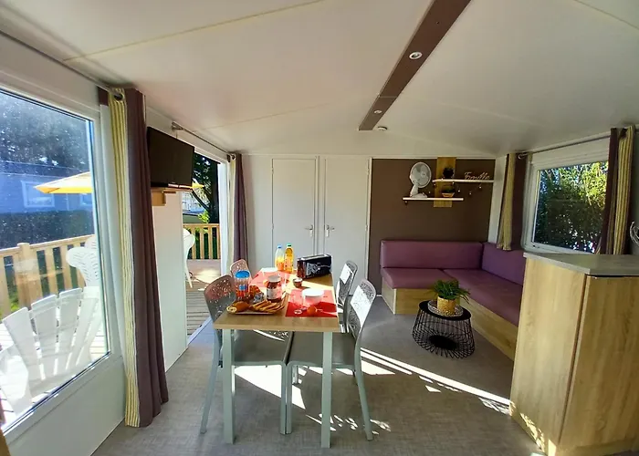 Mobilhome 4 Pers - 2 Ch - Centre Aquatique Houlgate