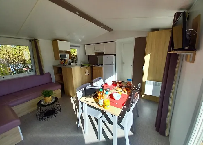 Campsite Mobilhome 4 Pers - 2 Ch - Centre Aquatique Houlgate