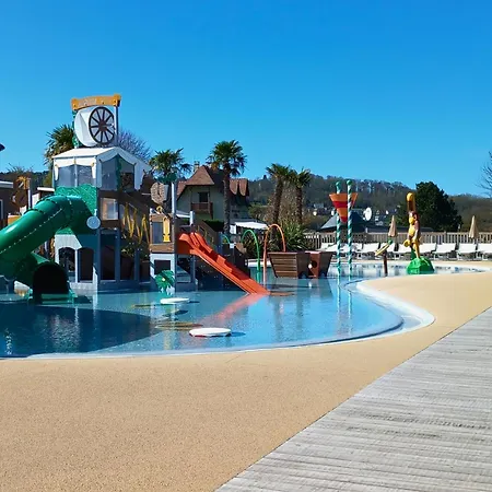Mobilhome 4 Pers - 2 Ch - Centre Aquatique 营地 *